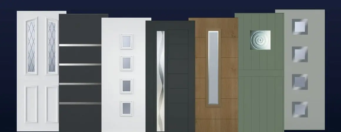 Hallmark UPVC door panel range — Champs Locksmiths, Swansea